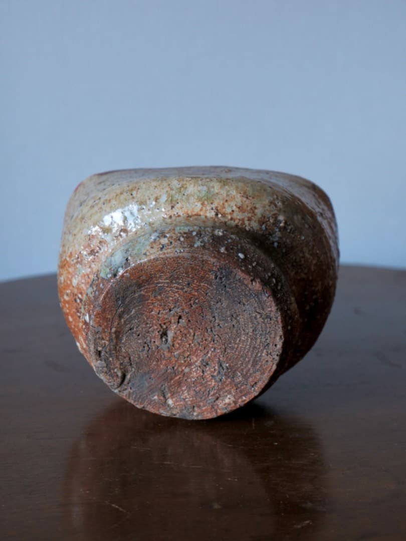 信楽焼 鉢物 水差し 水指 茶道具 古民藝 修繕あり 箱付 古道具 Q2219