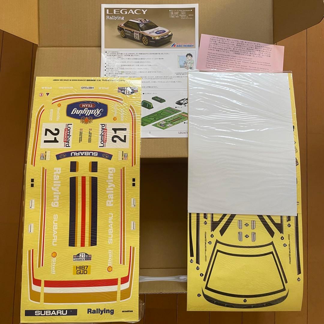 ABCホビー　1/10RC スバルレガシィRS（BC5) Rallying