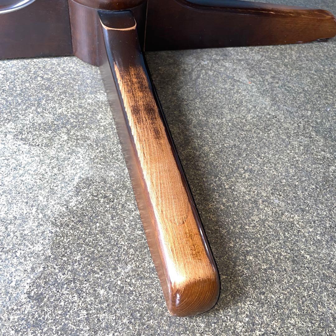 飛騨産業　キツツキマーク　ラウンドテーブル　直径106cm