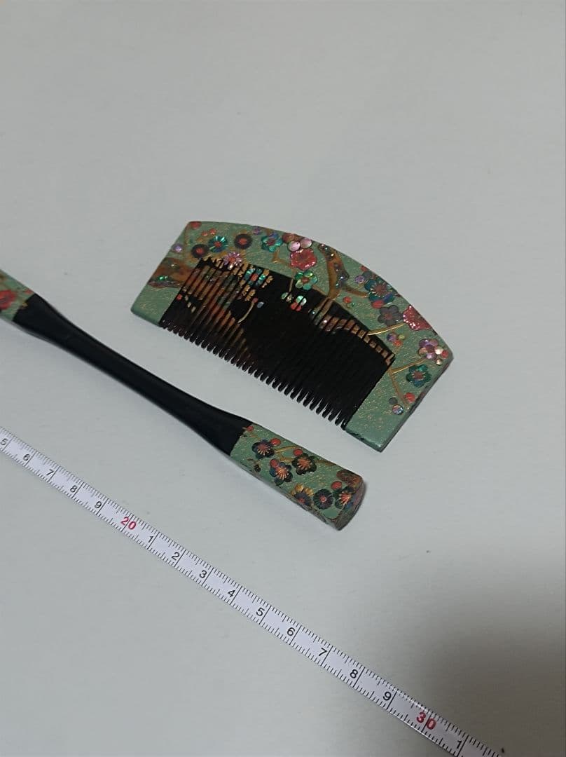 櫛笄 蒔絵 螺鈿