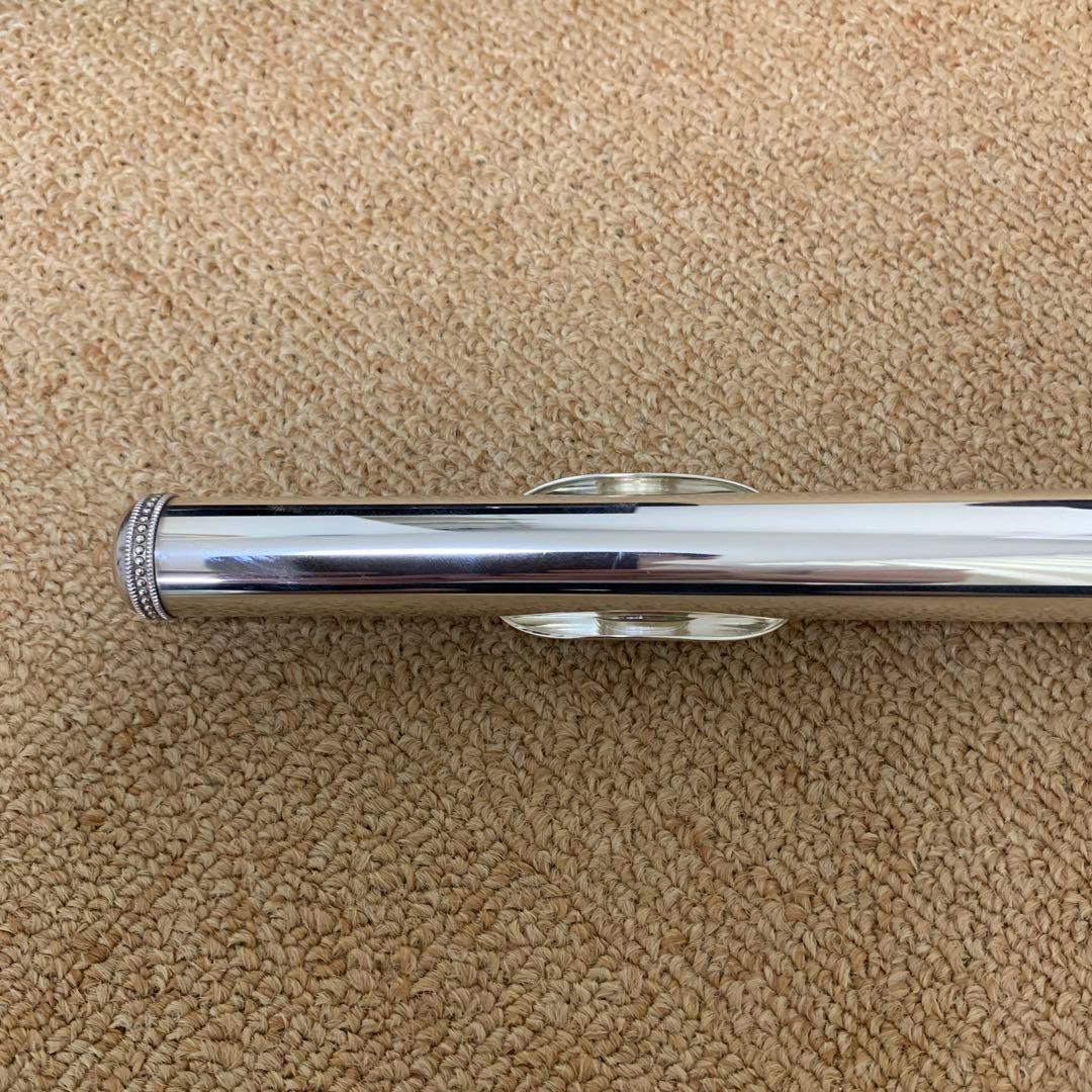 【良品】サンキョウ　調整済　シルバーソニック　フルート　ニューEメカ付　銀製