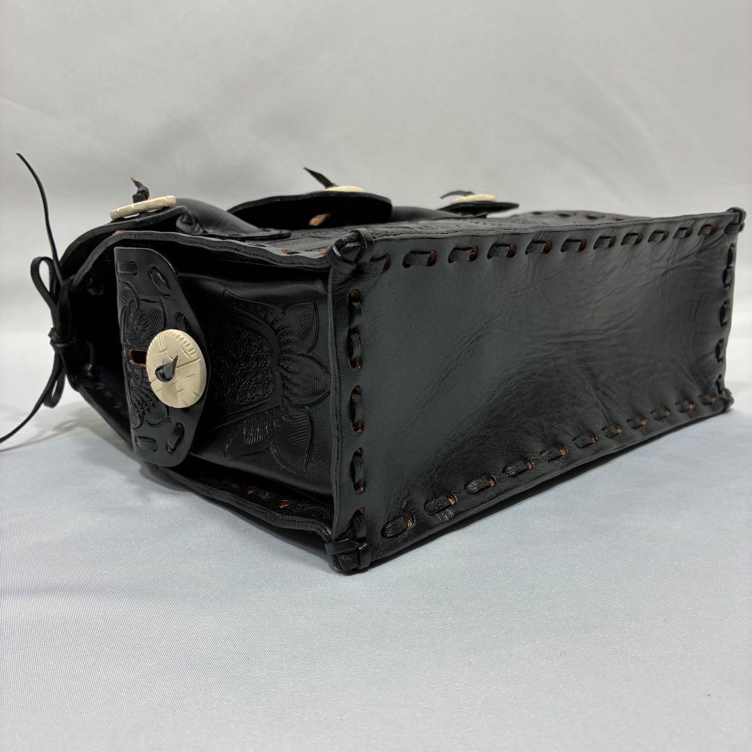 【美品】 Carving tribes Maestra S ハンドバッグ 黒