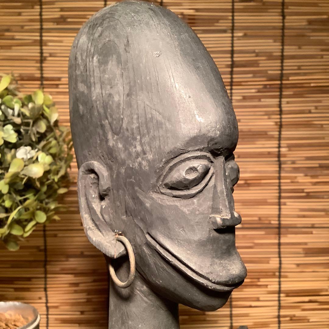 16世紀・エチオピア少数民族「魔除礼拝木彫像」除霊・精霊・生霊