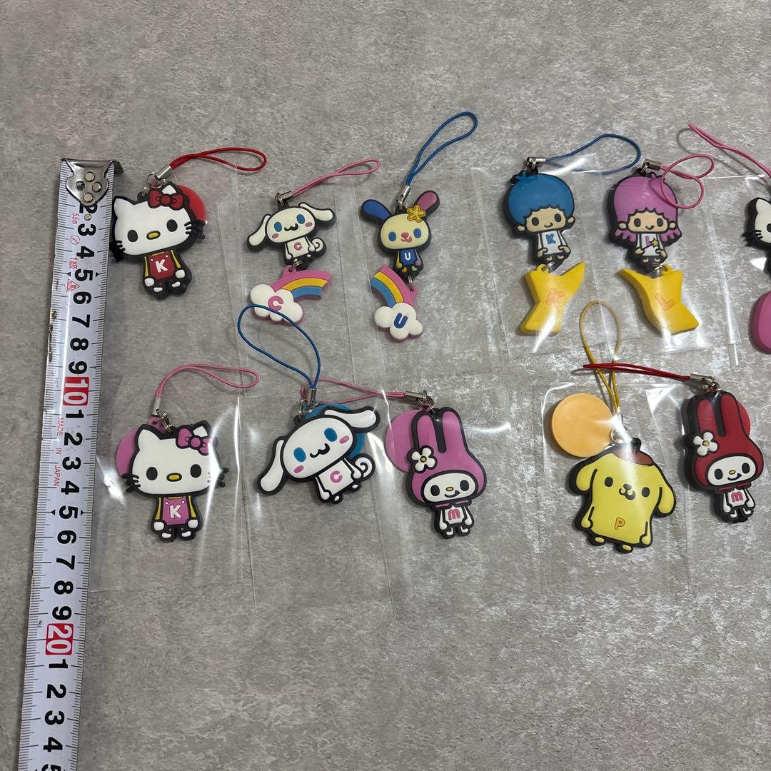 レトロ　レア　サンリオラバーストラップ　14種セット　まとめ売り