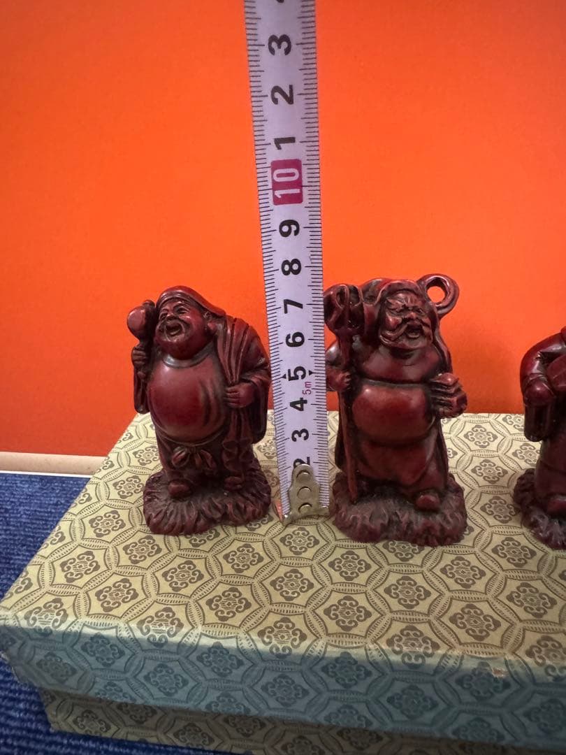 1732 七福神縁起物 練物 置物