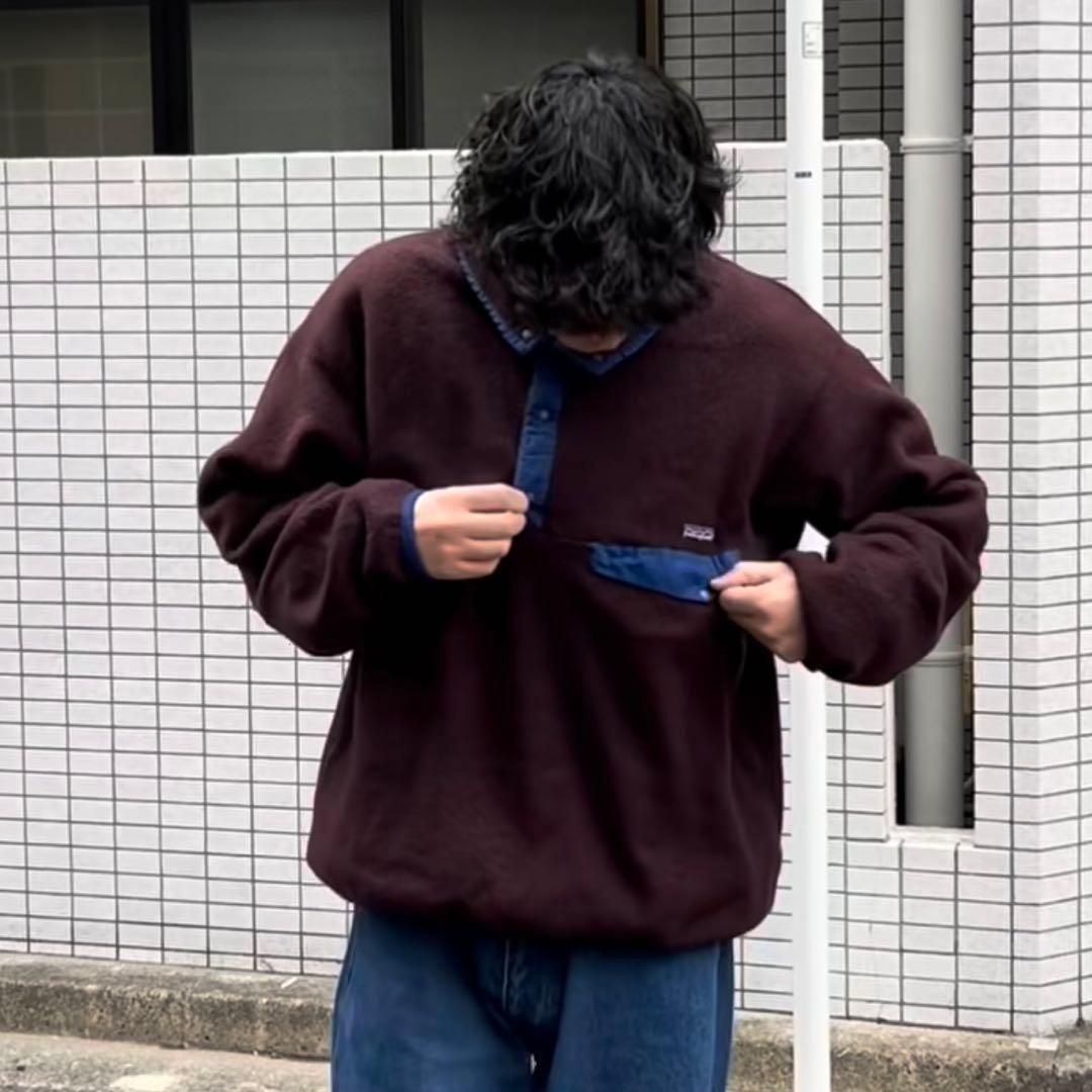 希少 90s PATAGONIA スナップT トラヴィス着用 フリース - メルカリ