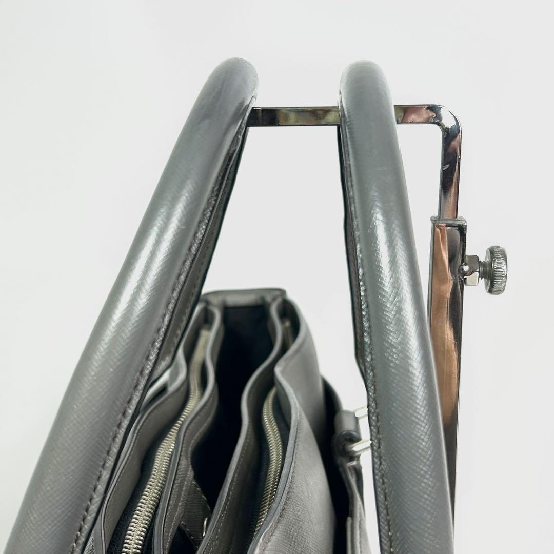 ✅【格安】定価9.4万　メンテ済み　コーチ　ビジネスバッグ　COACH グレー