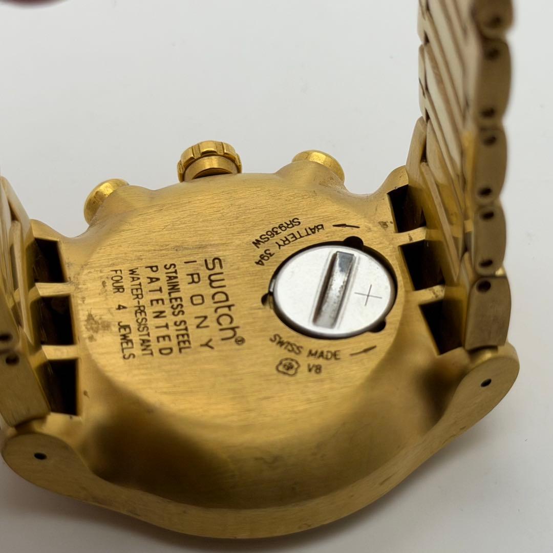 【超希少】スウォッチ　アイロニー　ビッグクロノ　YOG100G クォーツ