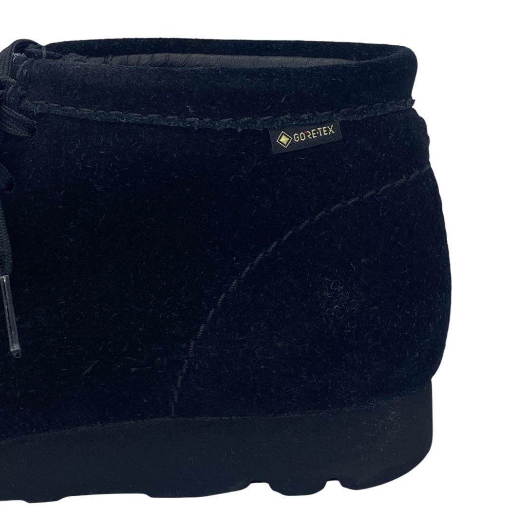【美品】 クラークス 26cm ワラビー ゴアテックス GORE-TEX 黒
