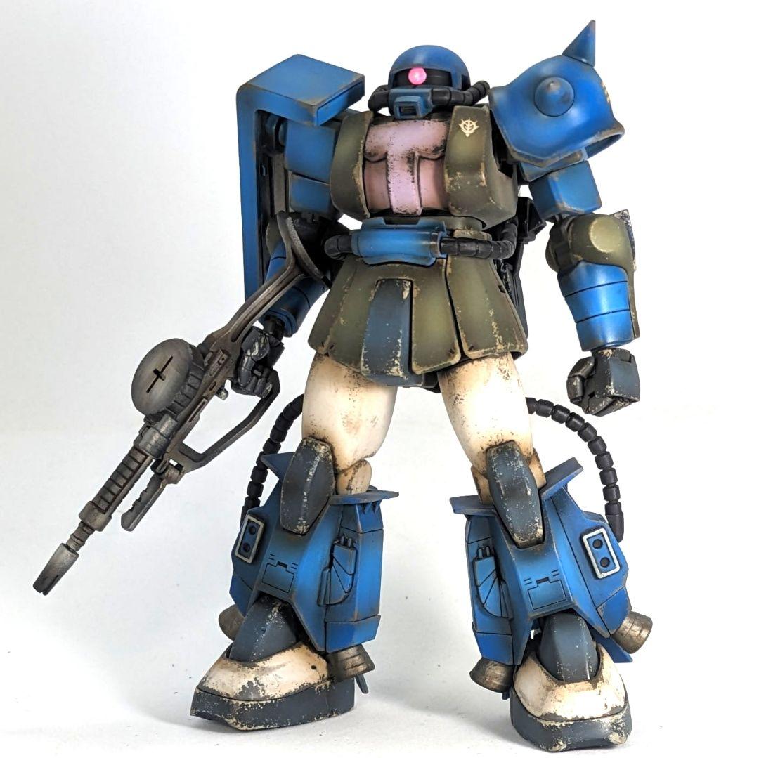 HGUC】MS-06R-1A高機動型ザクII ガンプラ ジャンク 組立済み - メルカリ