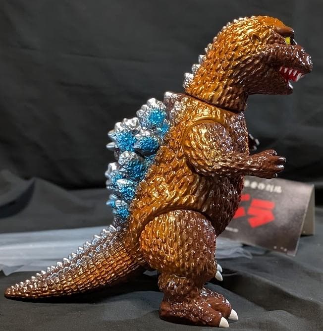 安楽案作ゴジラ1954（メディコムトイ）ギニョール版3期 ソフビフィギュア