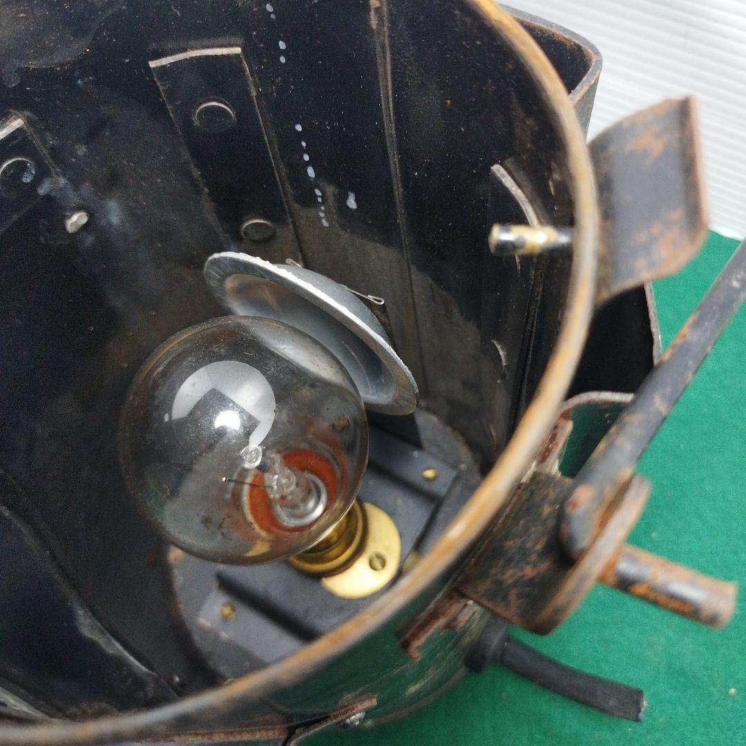 機関車のランプ 電球式白光舎
