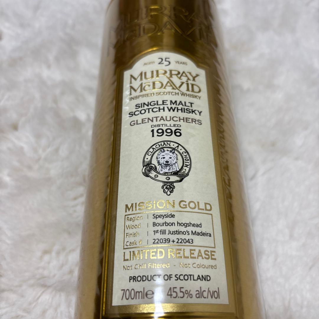 マーレイ・マクダヴィッド グレントファース1996 25年ウイスキー