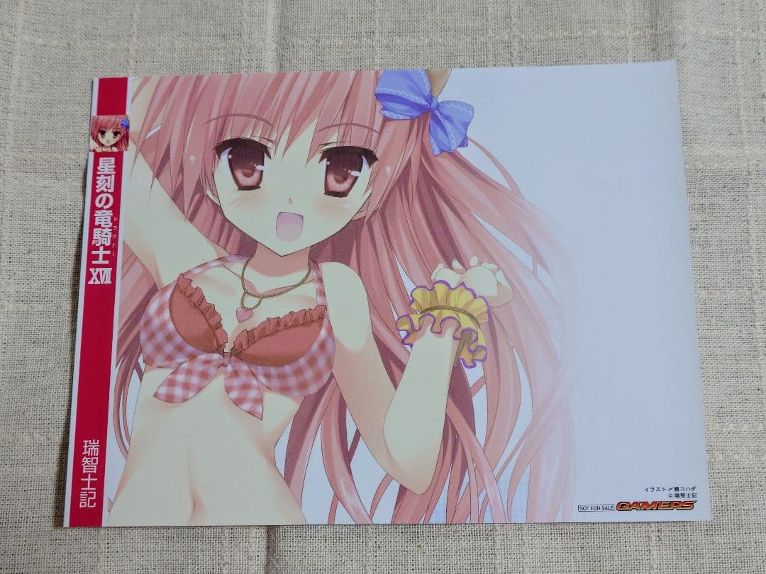 星刻の竜騎士（ノベル版）特典ブックカバー 8枚セット