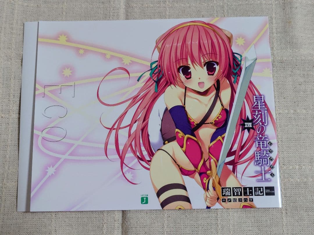 星刻の竜騎士（ノベル版）特典ブックカバー　8枚セット