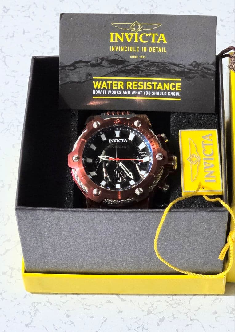 INVICTA StarWarsダース・ベイダー時計&ダース・ベイダー指輪セット