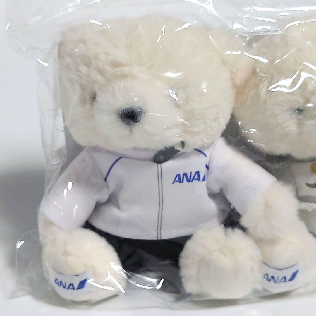 ANAオリジナル 羽生結弦 ベアブリック フライトベアぬいぐるみ アクスタセット