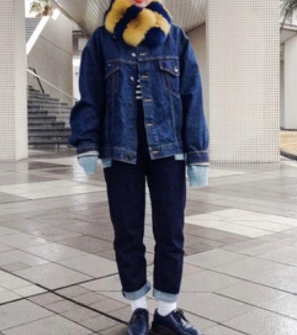 TRESOR トレゾア FOXファー　ティペット　ネックウォーマー