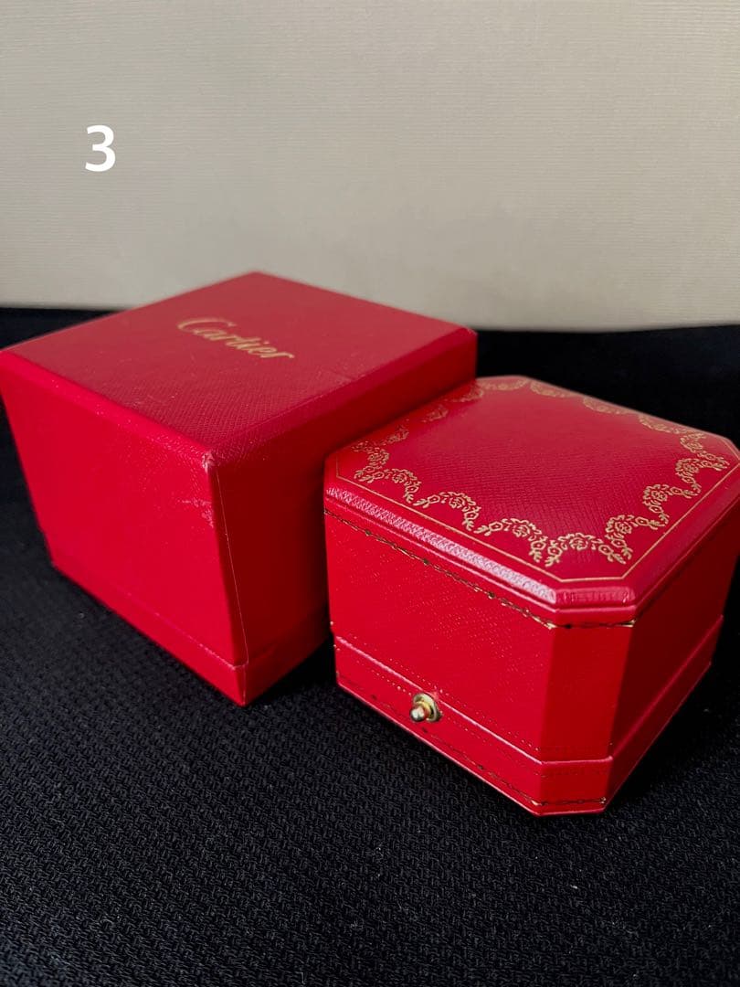 Cartier カルティエ ジュエリーケース リングケース 空箱 3セット