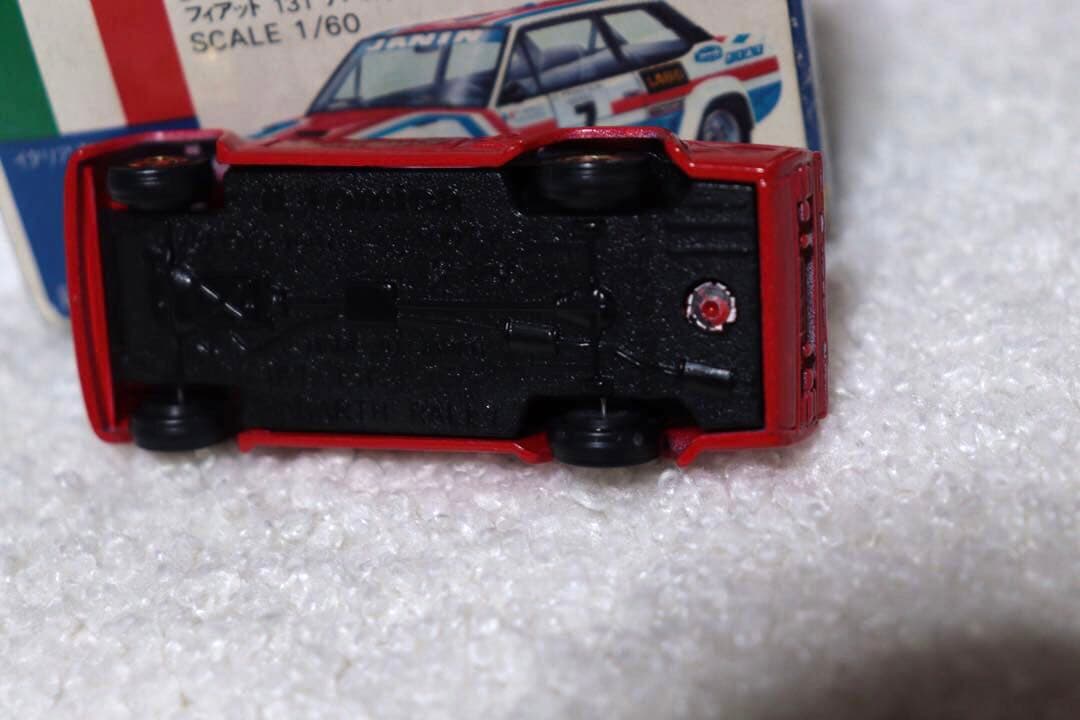 日本製　トミカ　外国車シリーズ　F11 フィアット　131 アバルト　ラリー