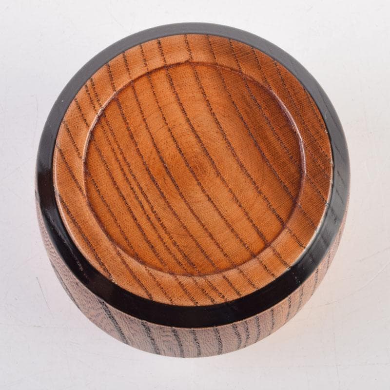 茶道具 塗師 春香作 唐草蒔絵 雪吹茶入 共箱 V 9144 美術品