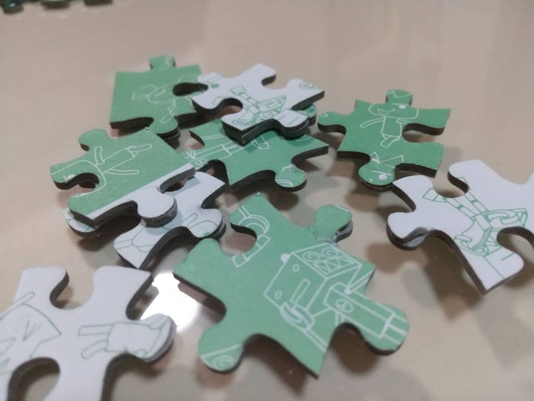 超絶激レア！巨大1000ピース！どこでもいっしょ パズル！ 希少2002