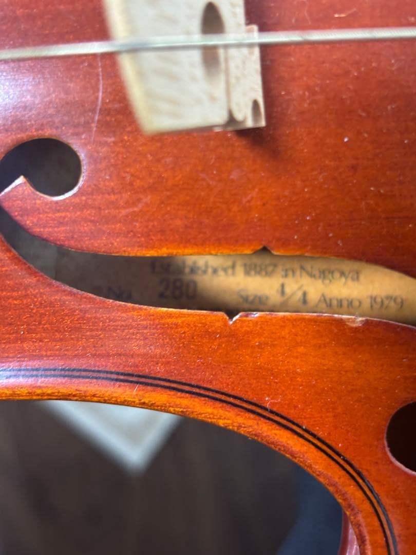 良品✨　鈴木バイオリン　280 4/4 付属品多数