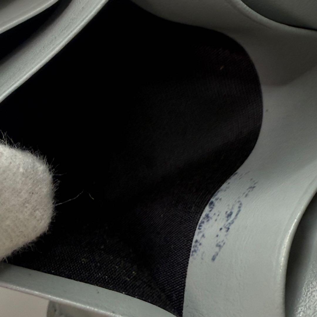 セリーヌCELINE トリオンフ スモールトリフォールド 3つ折り財布 グレー