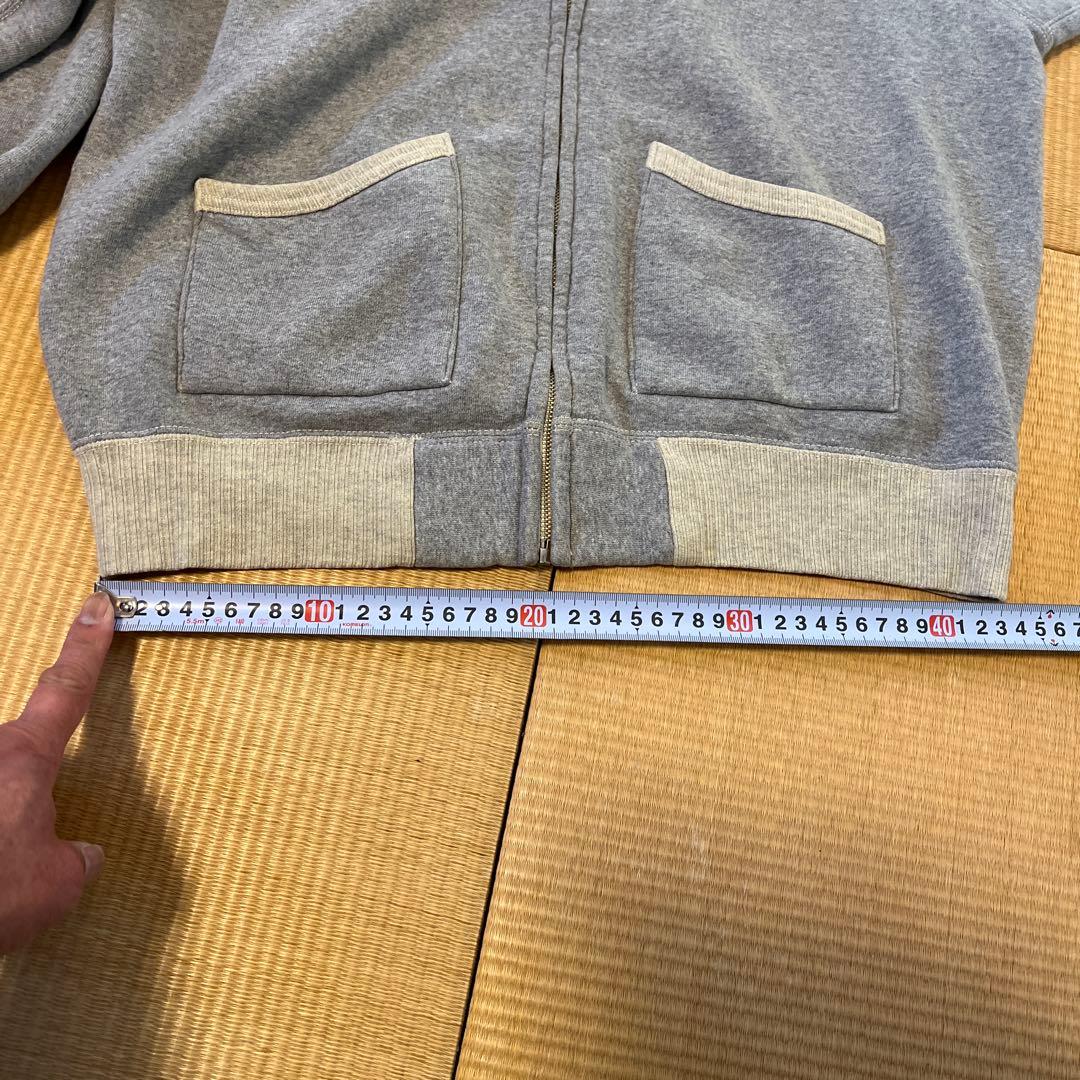 トイズマッコイ　McHILL グレー フルジップパーカー Lサイズ