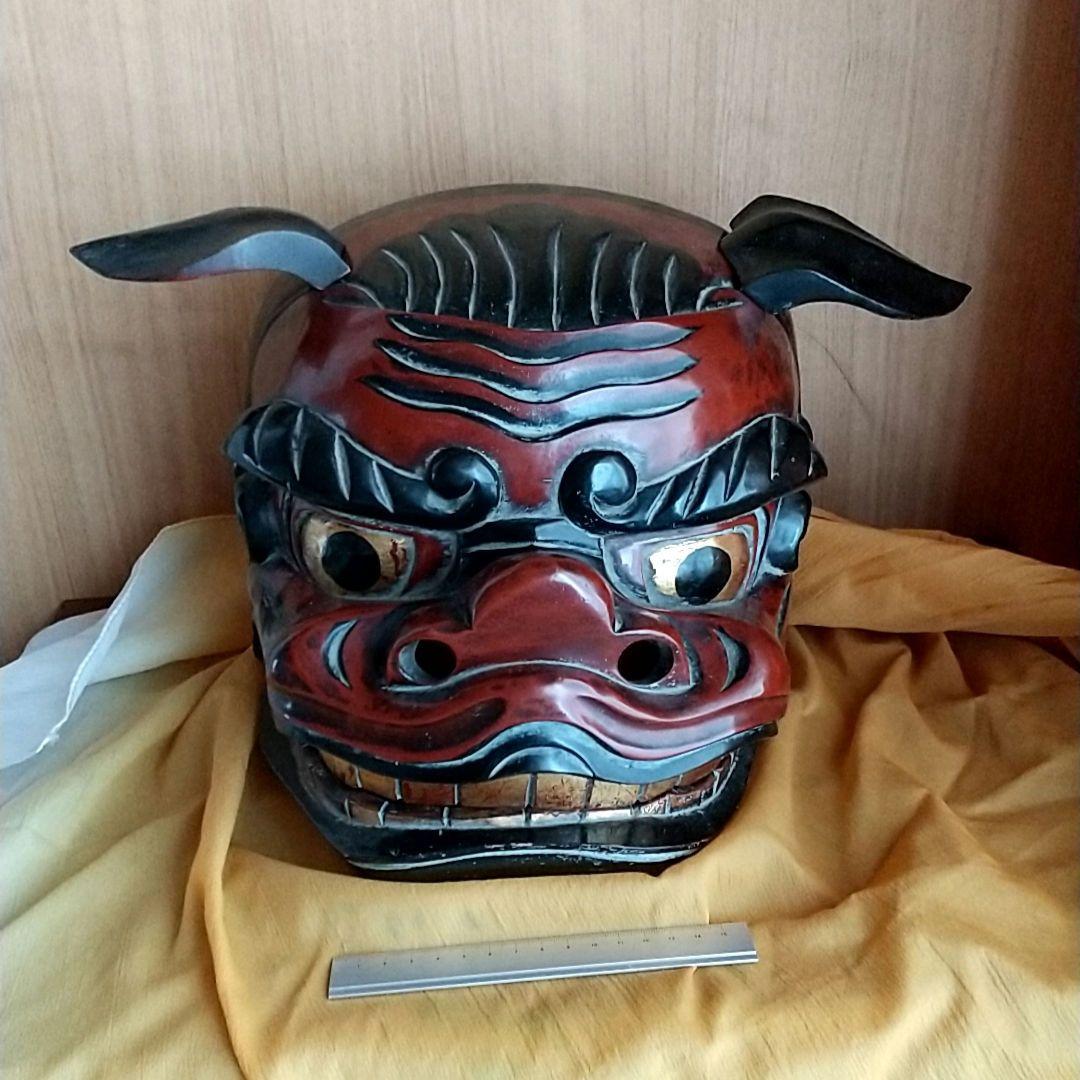 獅子舞獅子頭雌獅子