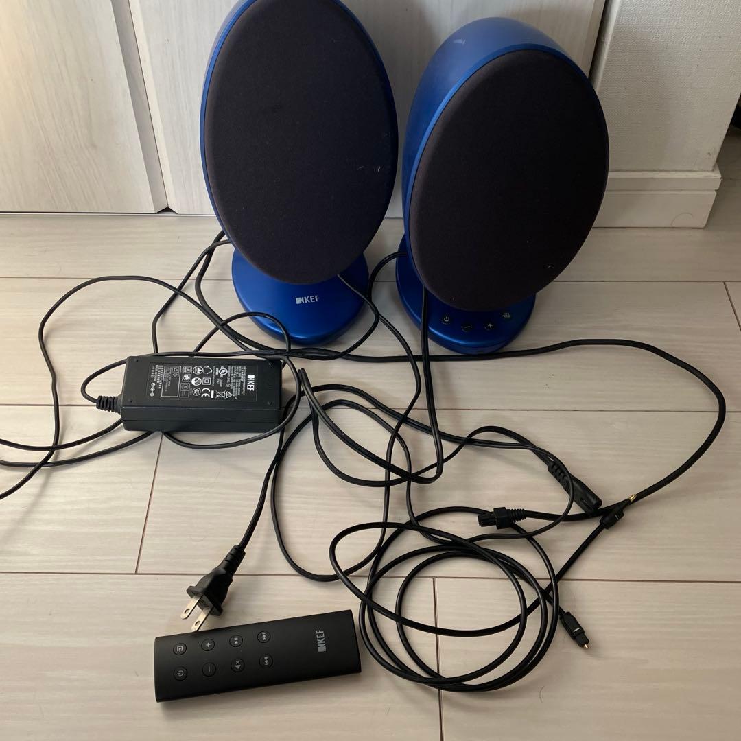 ジャンク品 KEF EGG スピーカー ワイヤレス 有線