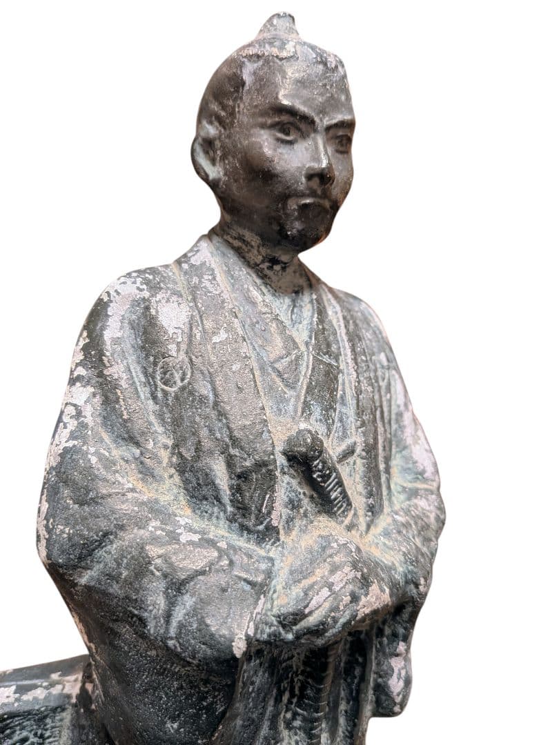 吉田茂 顕彰立像 37cm 記念品 作家名入り