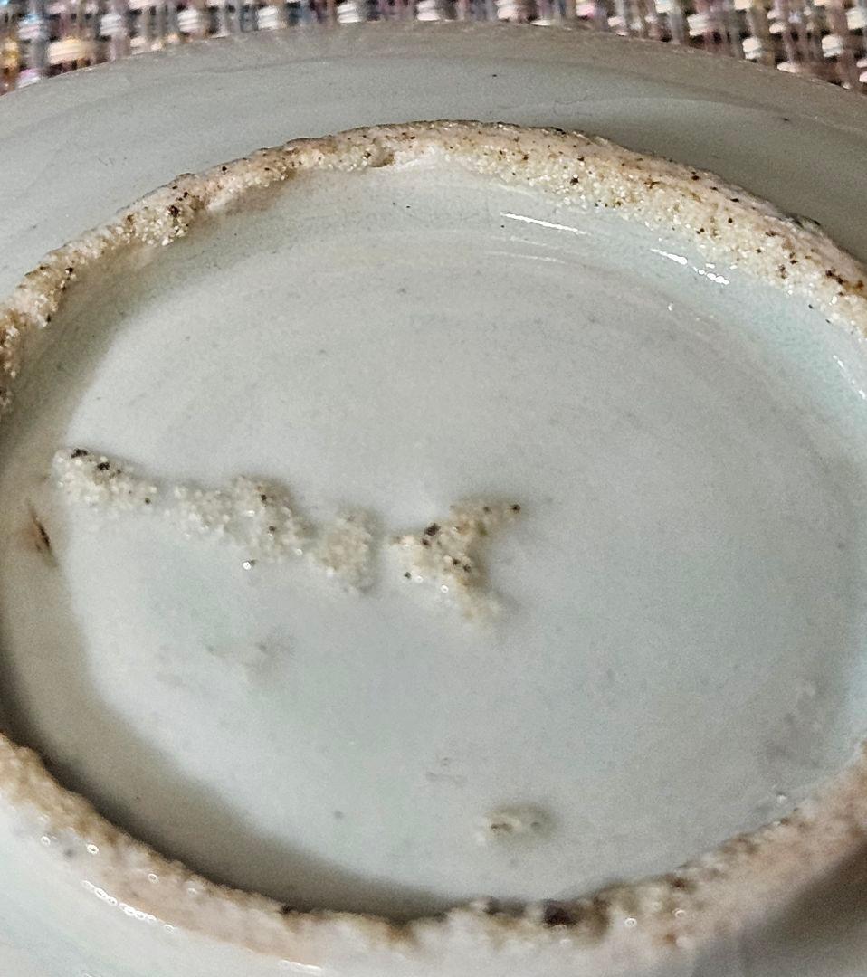 名品古伊万里❗05】江戸時代初期 初期伊万里 染付鶴図 12.8cm皿 - メルカリ