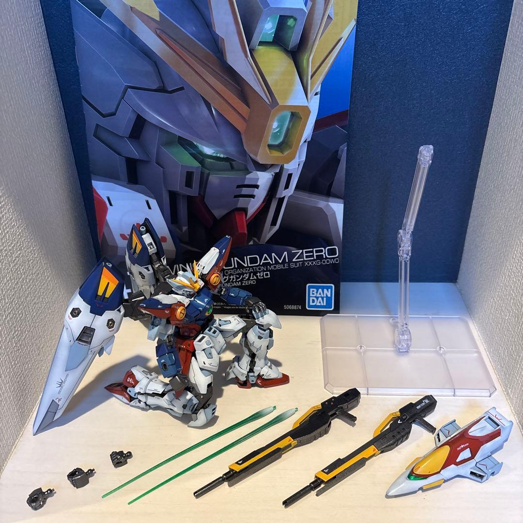 RGウイングガンダムゼロ 全塗装完成品