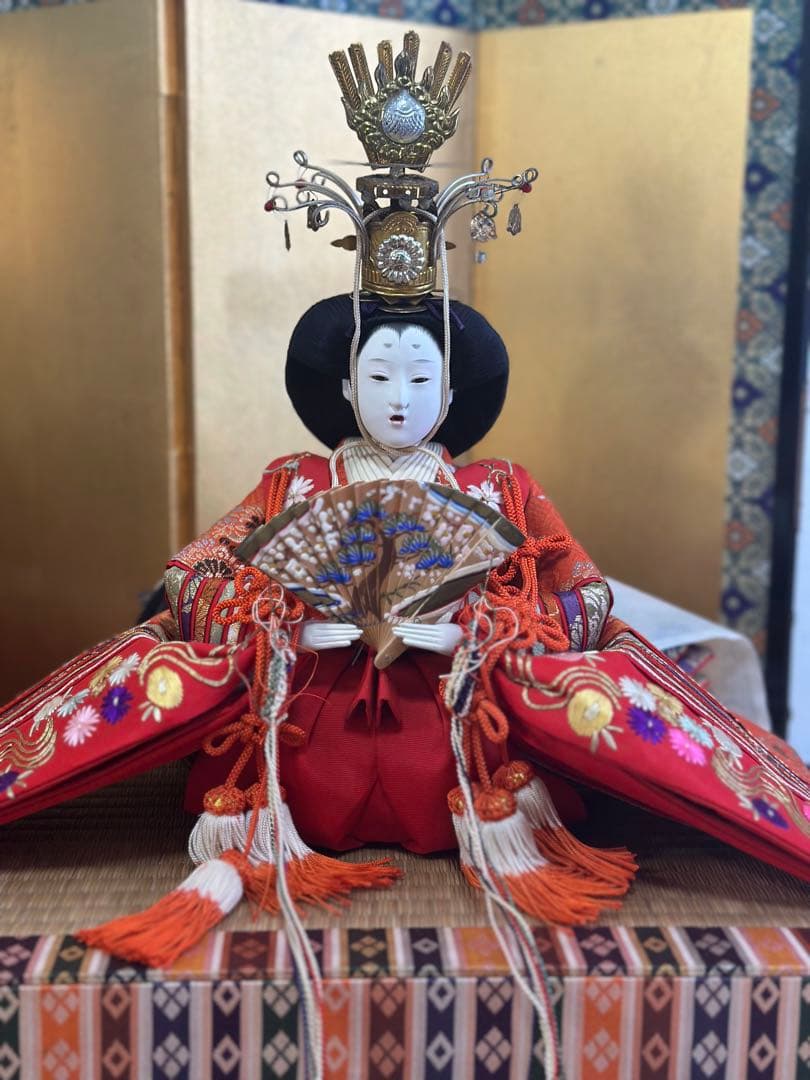 雛人形　京人形　送料無料　ヴィンテージ雛人形　高価