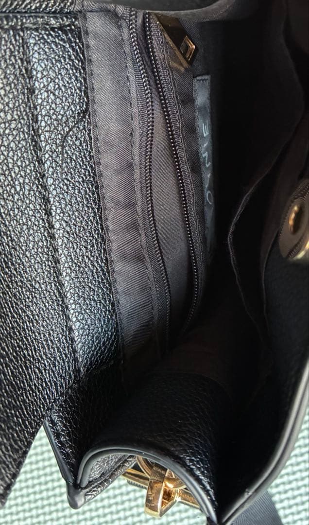 LOUNIE ルーニィ　マルチWAYミニショルダーポーチ　ブラック