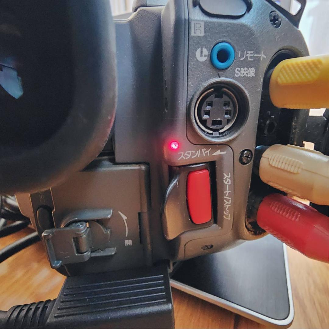 【動作確認済】SONY 8ミリ Hi8 高画質 ビデオカメラ ACアダプタセット