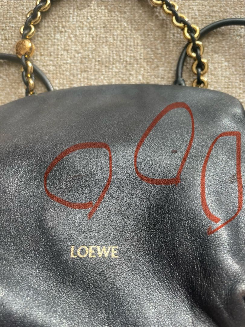 【正規品/保存袋有】LOEWE ロエベ　フラメンコパースミニ　バッグ