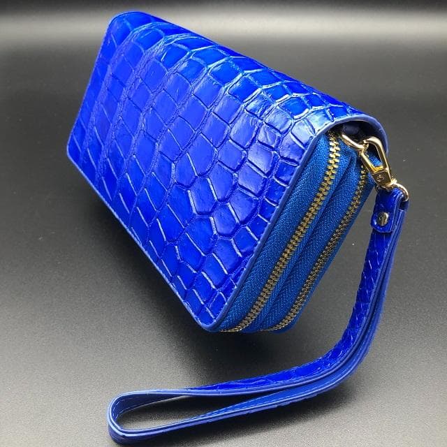 フォロー割適用　本物クロコ・腹革　シャム　クロコダイル商品2点セット