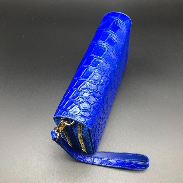 フォロー割適用　本物クロコ・腹革　シャム　クロコダイル商品2点セット