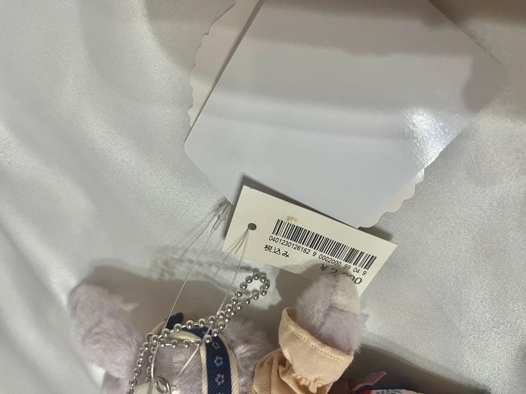 【未使用タグ付き】ダッフィー＆フレンズ 秋のぼうけん ぬいぐるみバッジ