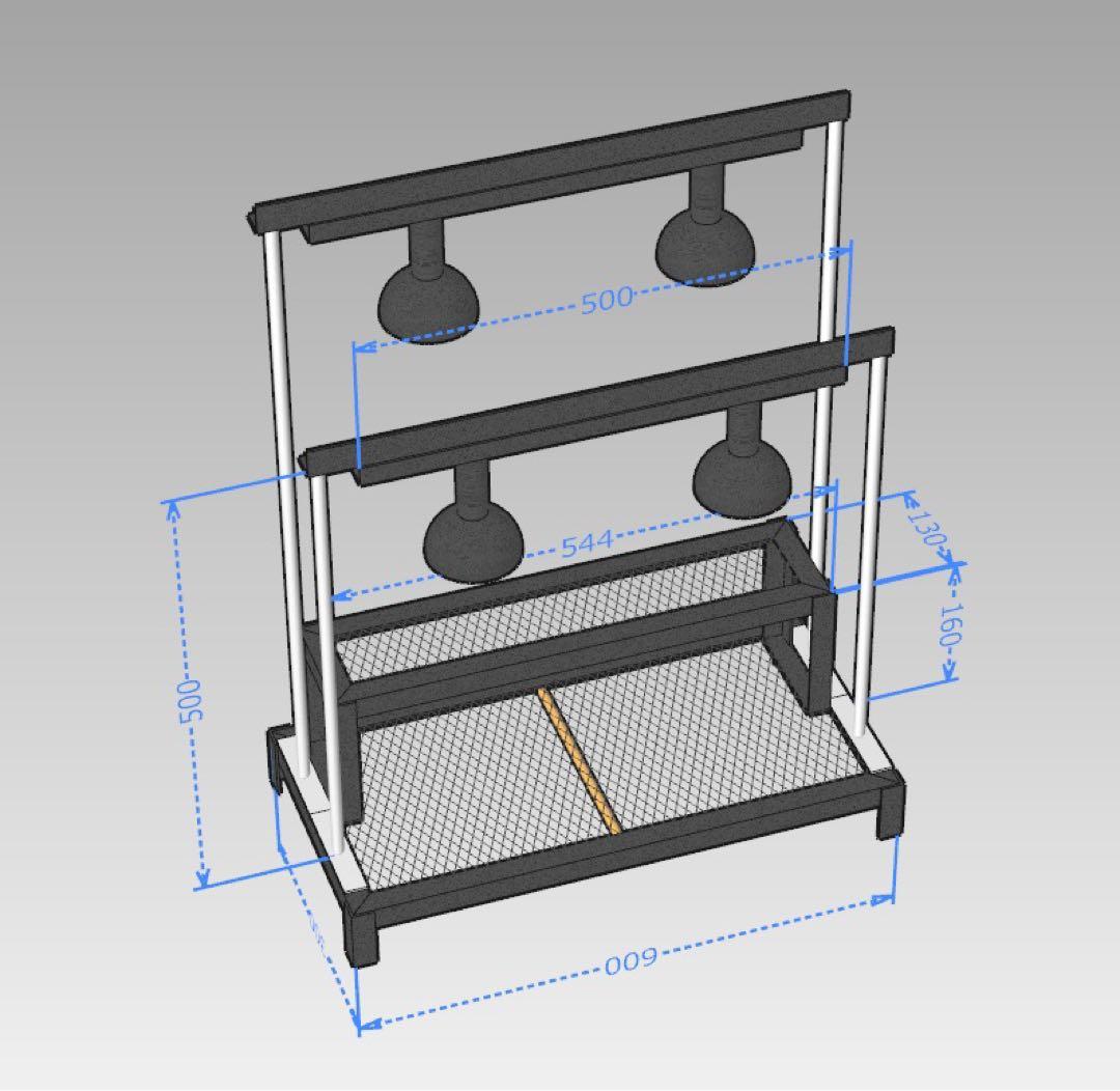 アイアン植物棚！高さ調整可能ダクトレールバー アガベ アイアンシェルフ
