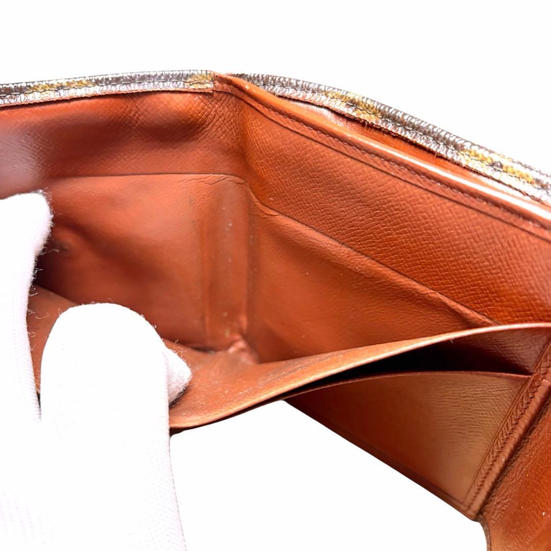 新品】皇居 財布 二つ折り がま口 ブラウン/カフェオレ菊の御紋入 皇居