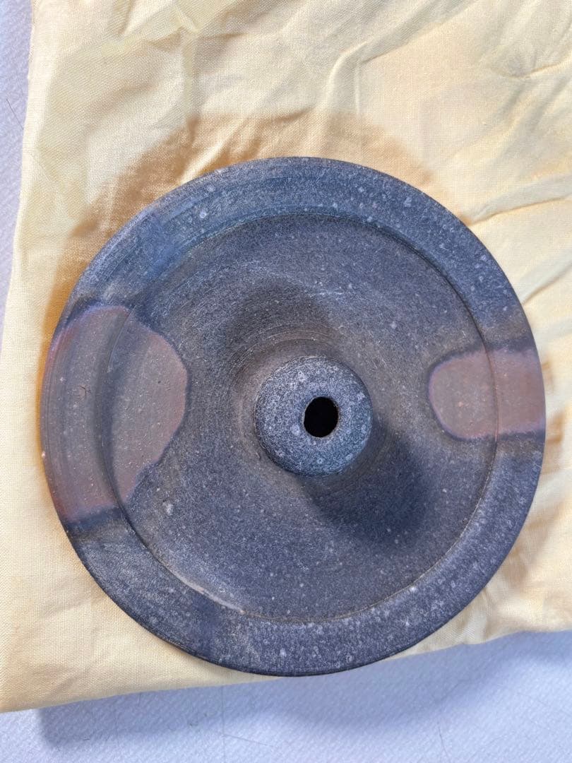 茶道具　備前水指　人間国宝　藤原雄（作）共箱