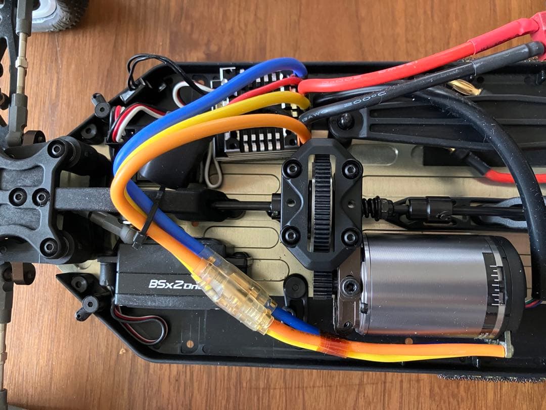 【現状品・オプション多数】京商 ラジコン レーシングバギーキット レーザーZX6