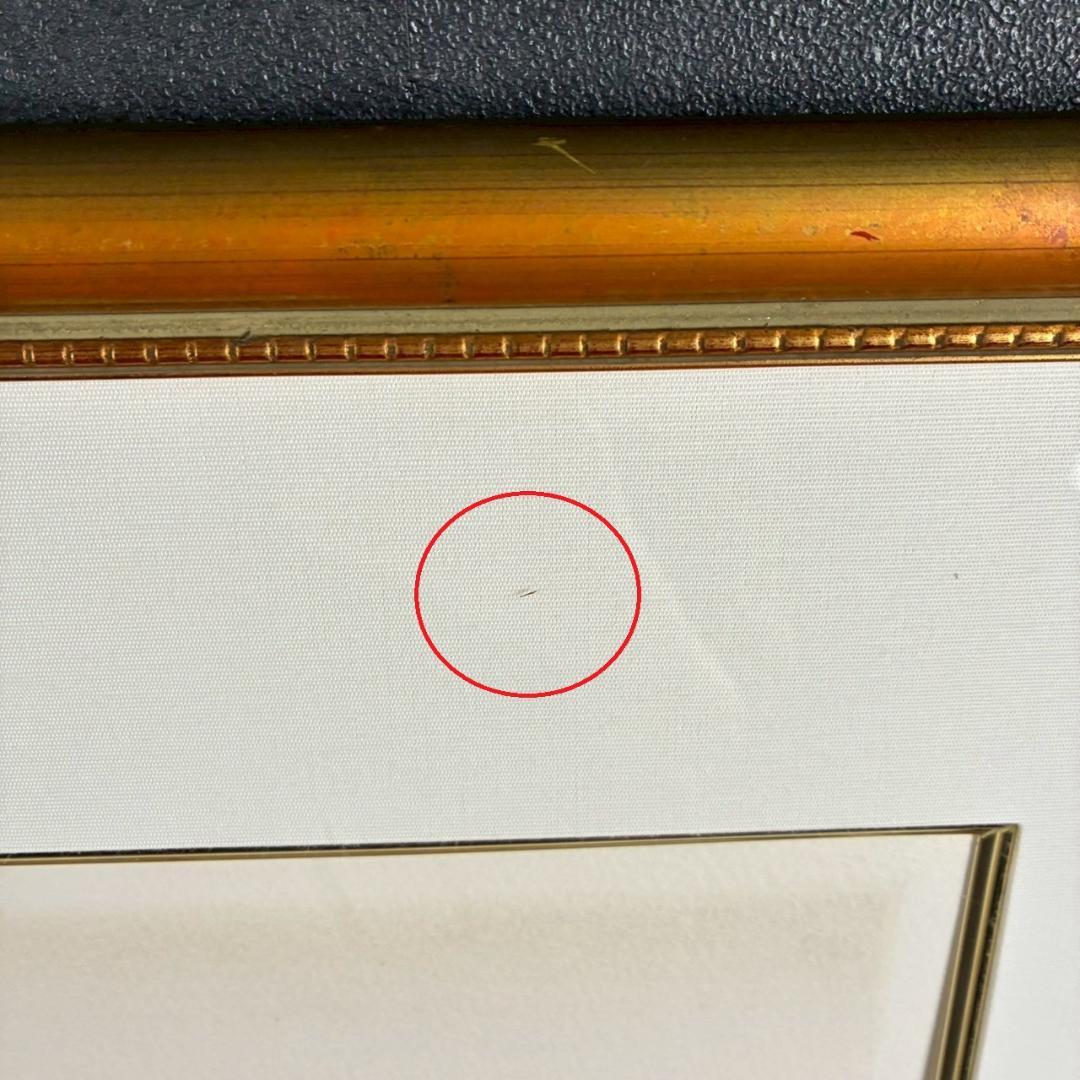 イザベル・バイレン「ベニス」リトグラフ 直筆サイン入り 額縁入り