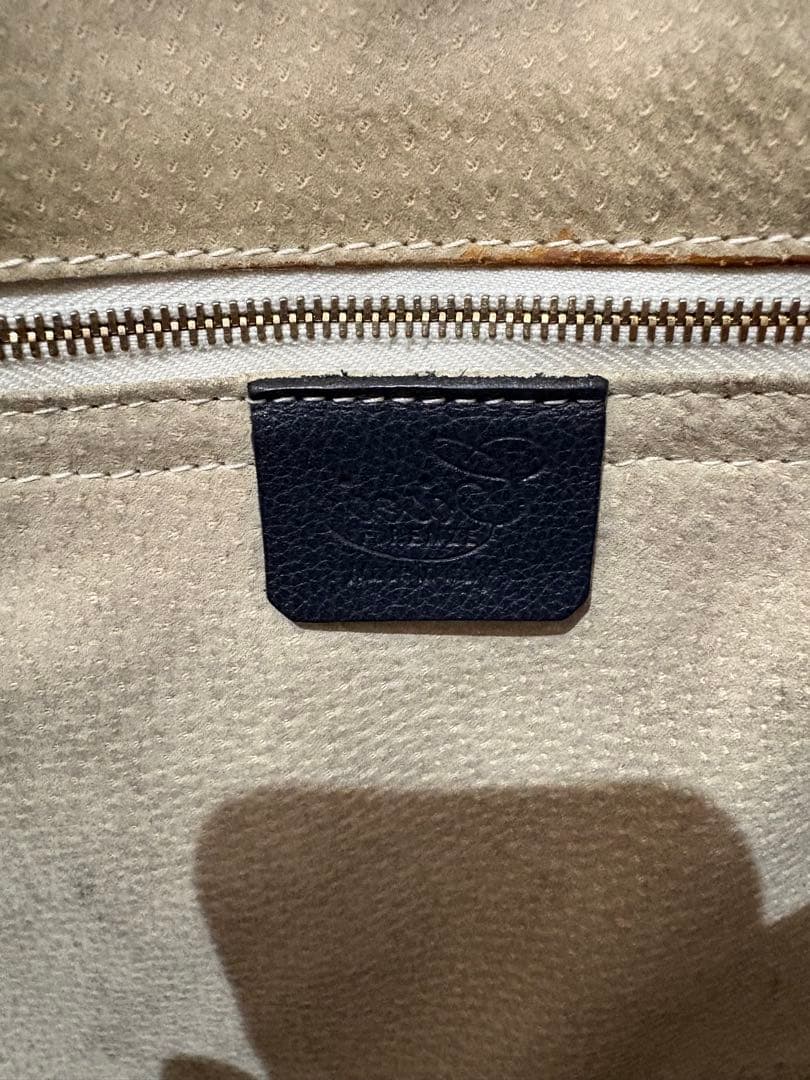 CISEI シセイ　ブリーフケース　ネイビー