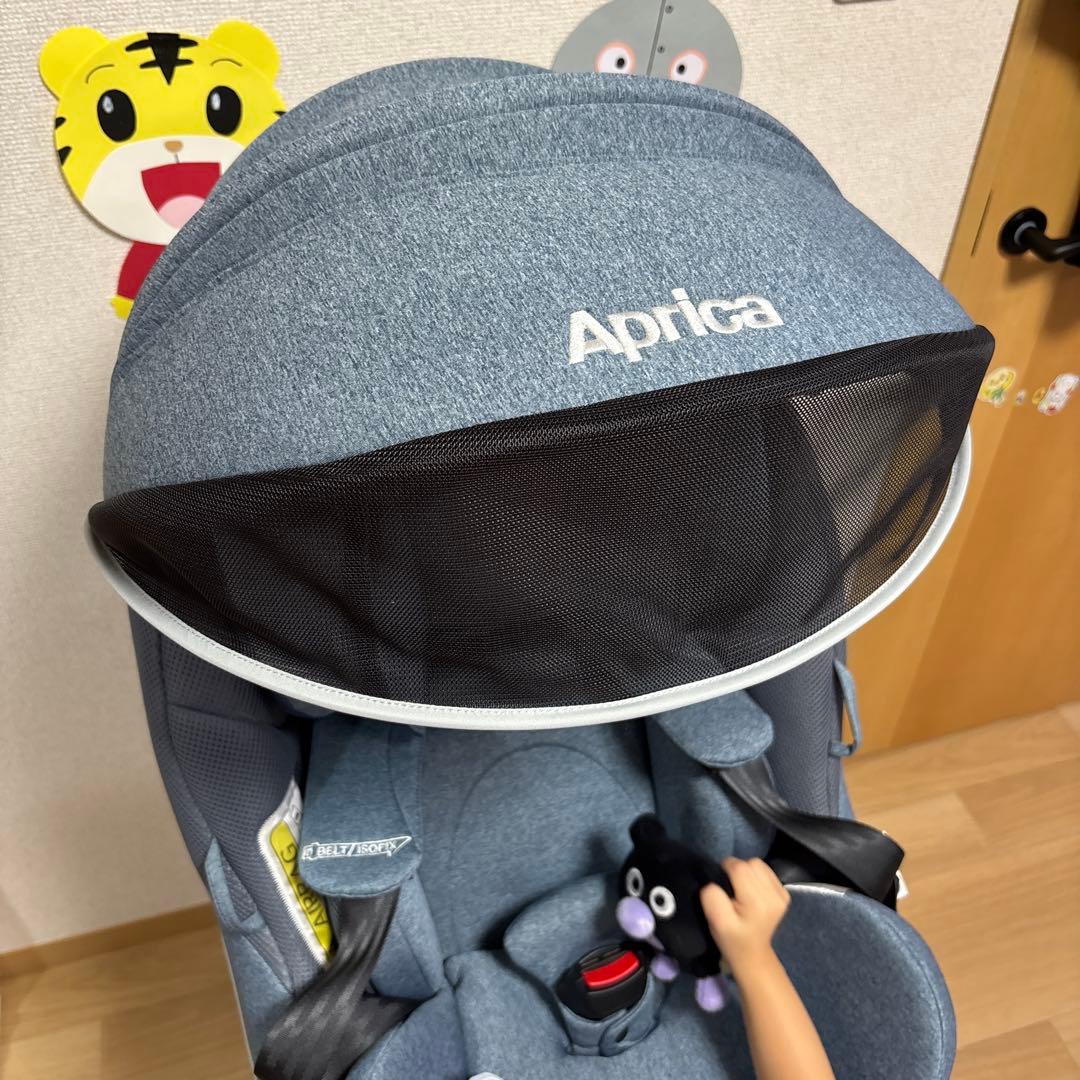 Aprica クルリラAD チャイルドシート 新生児　ISOFIX対応