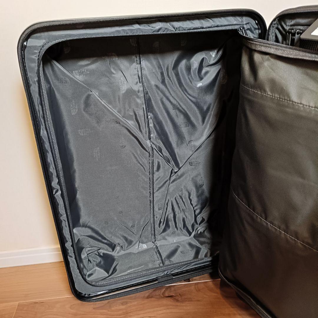 低 価格ファッション - THE NORTH FACE ブラック キャリーケース 波状