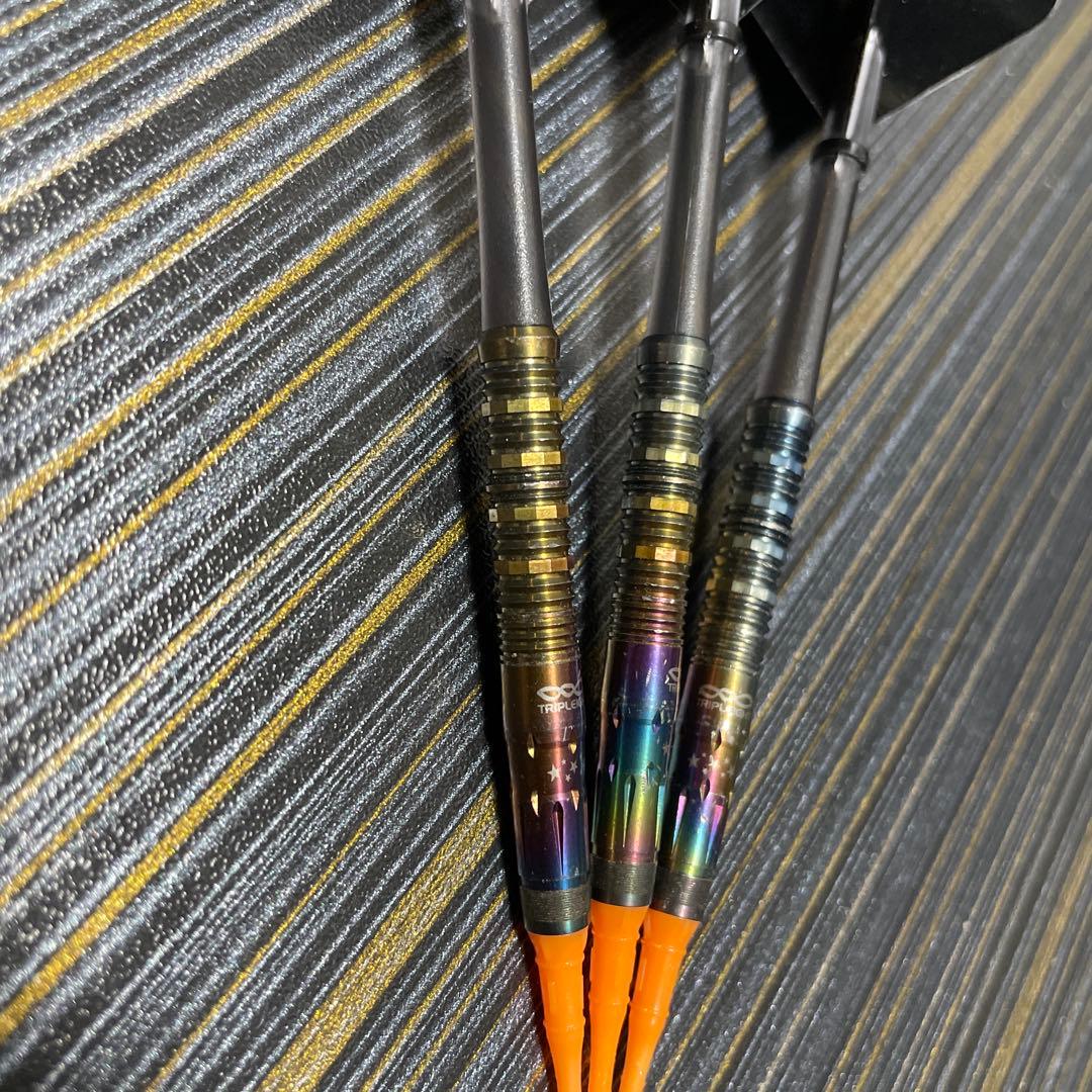 定価14800円 ソフトダーツ エフォール3 レインボー 21.5g